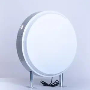 LETRERO LED DOBLE CARA REDONDO 100 CM
