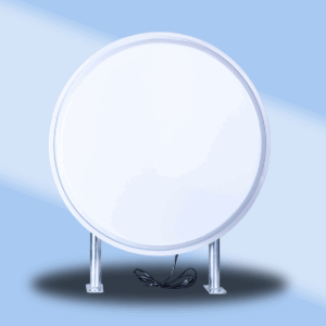 LETRERO LED DOBLE CARA REDONDO 60 CM
