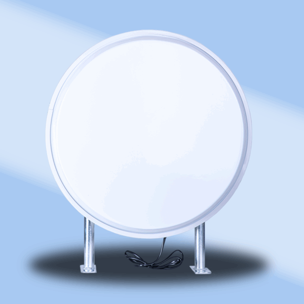 LETRERO LED DOBLE CARA REDONDO 60 CM