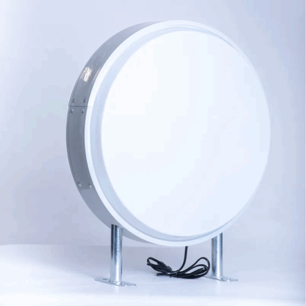 LETRERO LED DOBLE CARA REDONDO 40 CM - Image 2