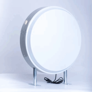 LETRERO LED DOBLE CARA REDONDO 40 CM
