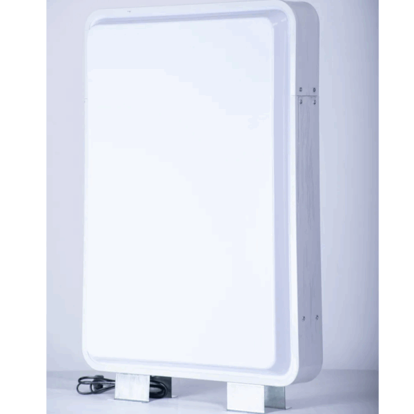 LETRERO LED DOBLE CARA RECTANGULAR 40X60 CM - Image 2