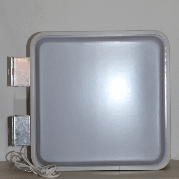 LETRERO LED DOBLE CARA CUADRADO 40X40 CM - Image 2