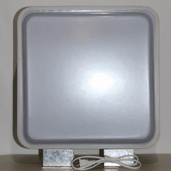 LETRERO LED DOBLE CARA CUADRADO 40X40 CM