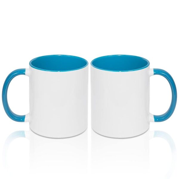 TAZA INTERIOR COLOR AZUL CIELO