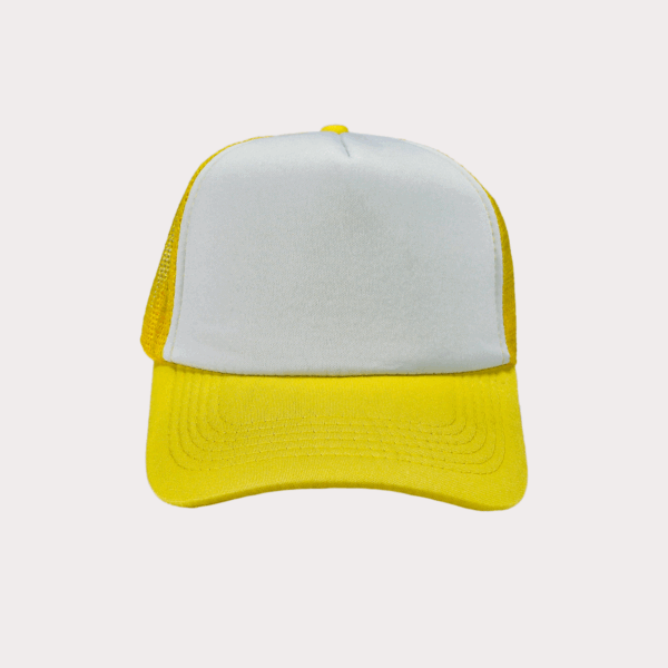 GORRA AMARILLA/BLANCA PREMIUM