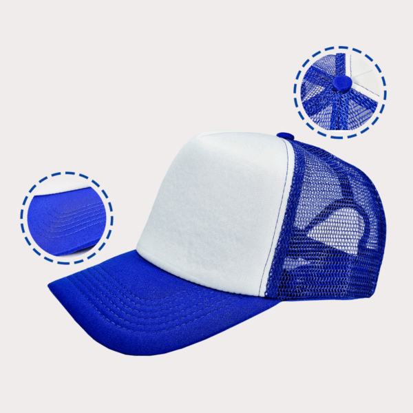 GORRA AZUL REY/BLANCO PREMIUM - Image 3