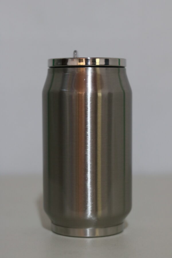 TERMO LATA 9 OZ PLATA - Image 2