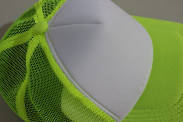 GORRA AMARILLO NEON BLANCO PREMIUM - Image 2