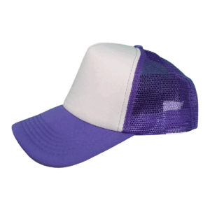 GORRA MORADA CON BLANCO
