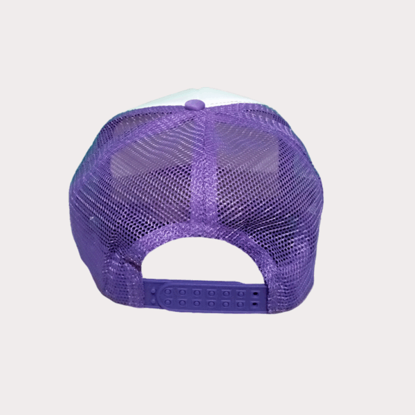 GORRA MORADA CON BLANCO - Image 3