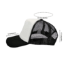 GORRA NEGRA / BLANCO PREMUIM