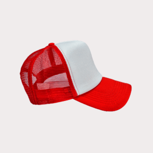 GORRA ROJA BLANCA PREMIUM