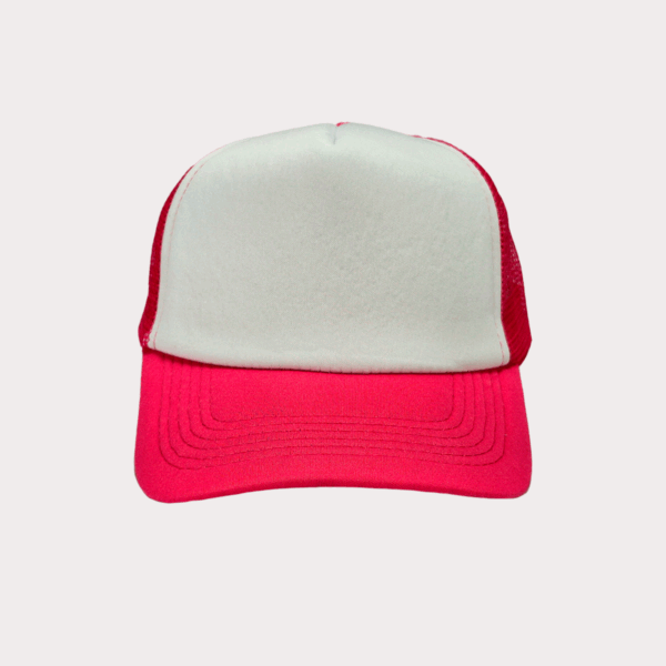 GORRA ROSA CON BLANCO