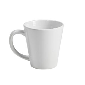 TAZA BLANCA Cónica12 OZ