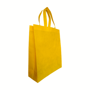 BOLSA DE ASA AMARILLA 35X40X12 80 G