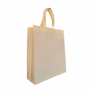 BOLSA DE ASA BEIGE 35X40X12 80 G