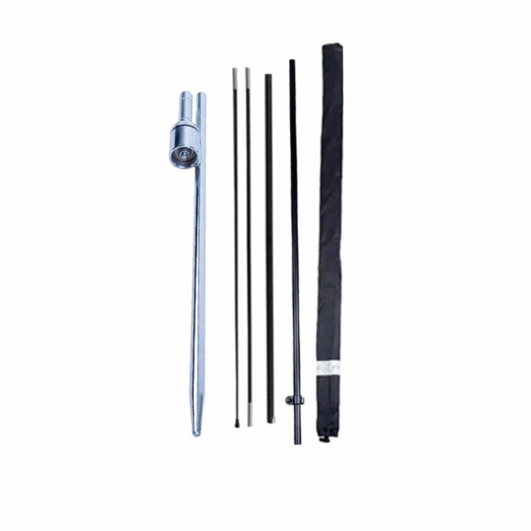 ESTRUCTURA BANDERA GOTA 3.40 CON ESTACA GIRATORIA