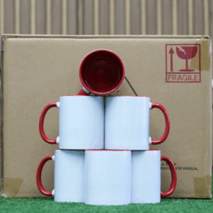 TAZA INTERIOR COLOR ROJA