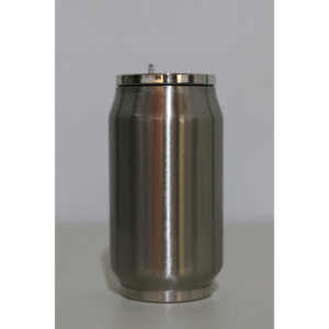 TERMO LATA 9 OZ PLATA