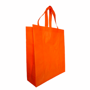BOLSA DE ASA NARANJA 35X40X12 80 G