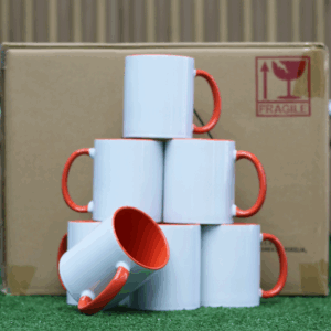 TAZA INTERIOR COLOR NARANJA