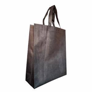 BOLSA DE ASA NEGRA 35X40X12 80 G