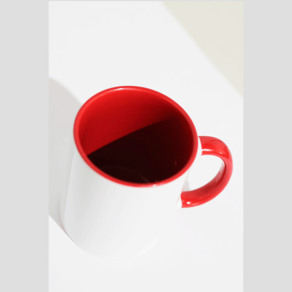 TAZA INTERIOR COLOR ROJA - Image 2