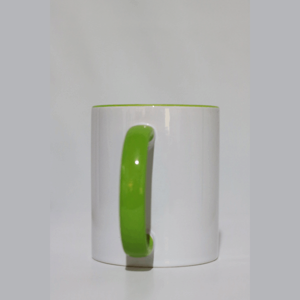 TAZA INTERIOR DE COLOR VERDE - Image 2