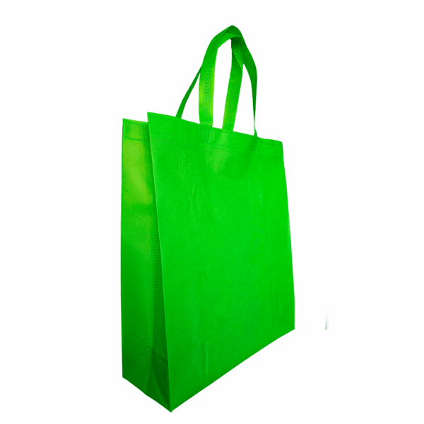 BOLSA DE ASA VERDE 35X40X12 80 G