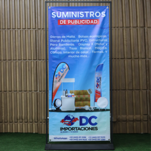 DISPLAY PORTA BANNER PARA LONA 80X180