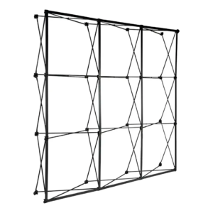 MURO PUBLICITARIO METAL NEGRO 230X230